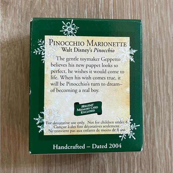 Hallmark Keepsake Pinocchio Marionette - Picture 2 of 3